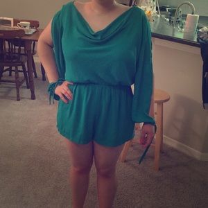 Teal romper
